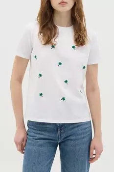 Футболка хлопковая с принтом OVS