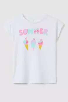 Футболка хлопковая с принтом OVS