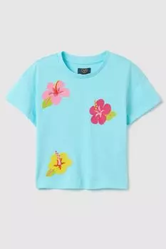 Футболка хлопковая с принтом OVS