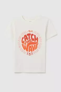 Футболка хлопковая с принтом OVS