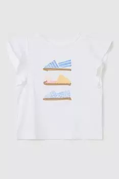 Футболка хлопковая с принтом OVS