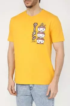 Футболка хлопковая с принтом OVS