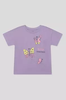 Футболка хлопковая с принтом OVS