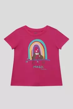 Футболка хлопковая с принтом OVS