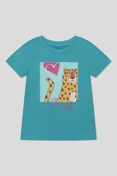 Футболка хлопковая с принтом OVS