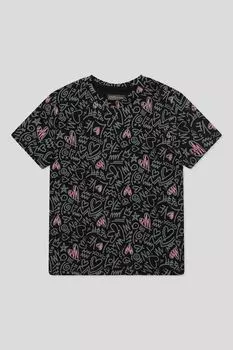 Футболка хлопковая с принтом OVS