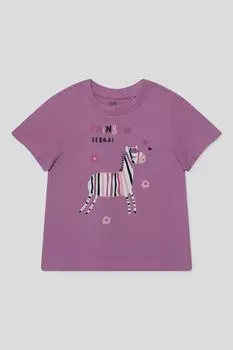 Футболка хлопковая с принтом OVS