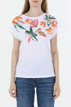 Футболка хлопковая с принтом OVS