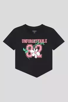 Футболка хлопковая с принтом OVS