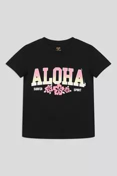 Футболка хлопковая с принтом OVS