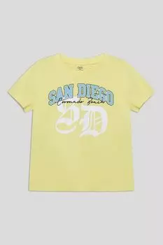 Футболка хлопковая с принтом OVS