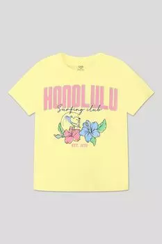 Футболка хлопковая с принтом OVS