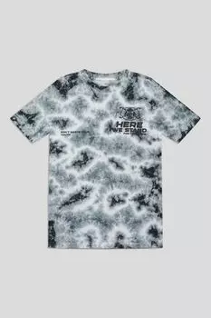 Футболка хлопковая с принтом OVS