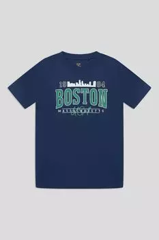 Футболка хлопковая с принтом OVS