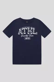 Футболка хлопковая с принтом OVS