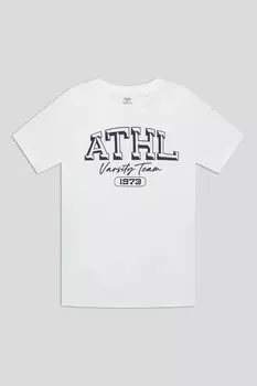 Футболка хлопковая с принтом OVS