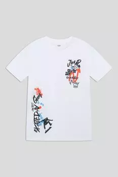 Футболка хлопковая с принтом OVS