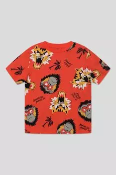 Футболка хлопковая с принтом OVS