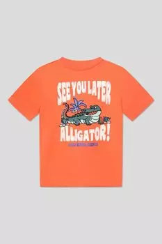 Футболка хлопковая с принтом OVS