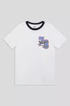 Футболка хлопковая с принтом OVS