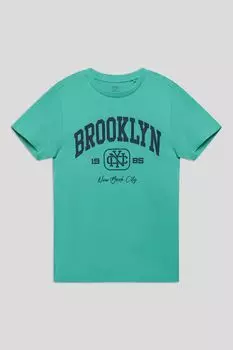 Футболка хлопковая с принтом OVS