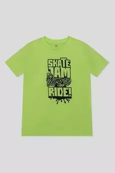 Футболка хлопковая с принтом OVS