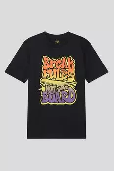 Футболка хлопковая с принтом OVS