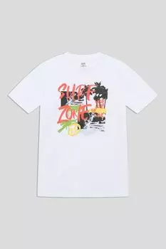 Футболка хлопковая с принтом OVS