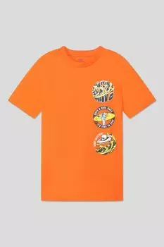 Футболка хлопковая с принтом OVS