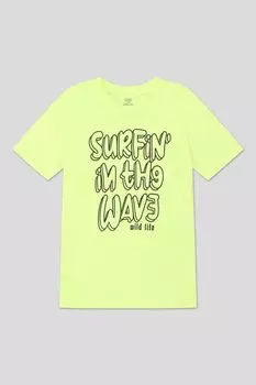 Футболка хлопковая с принтом OVS