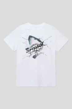 Футболка хлопковая с принтом OVS