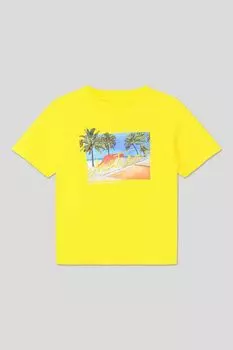 Футболка хлопковая с принтом OVS