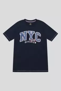 Футболка хлопковая с принтом OVS