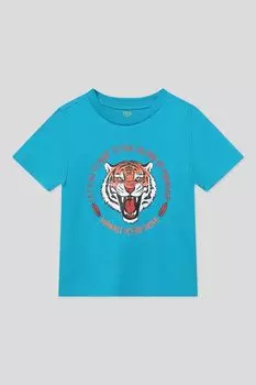 Футболка хлопковая с принтом OVS