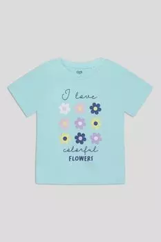 Футболка хлопковая с принтом OVS