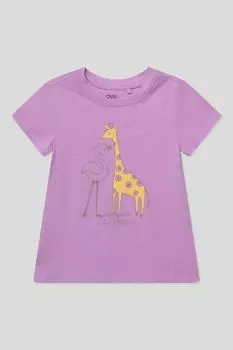 Футболка хлопковая с принтом OVS