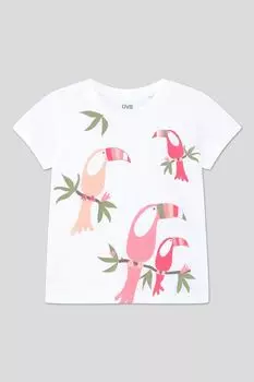 Футболка хлопковая с принтом OVS