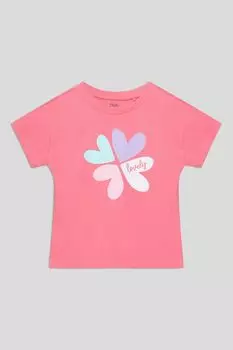 Футболка хлопковая с принтом OVS