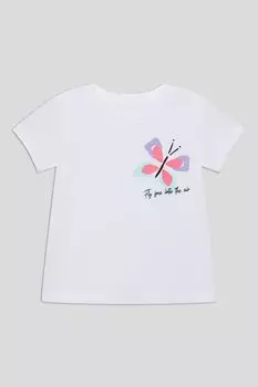 Футболка хлопковая с принтом OVS