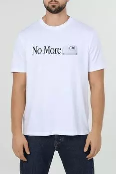 Футболка хлопковая с принтом OVS