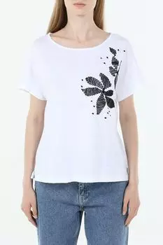 Футболка хлопковая с принтом OVS