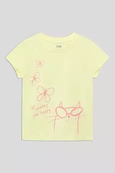 Футболка хлопковая с принтом OVS