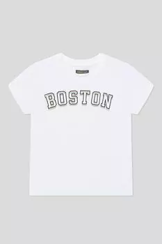 Футболка хлопковая с принтом OVS