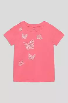 Футболка хлопковая с принтом OVS