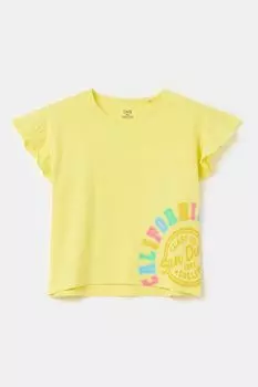 Футболка хлопковая с принтом OVS