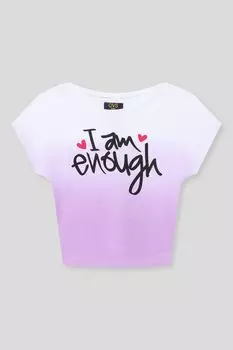 Футболка хлопковая с принтом OVS