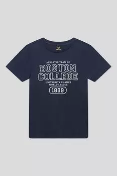 Футболка хлопковая с принтом OVS