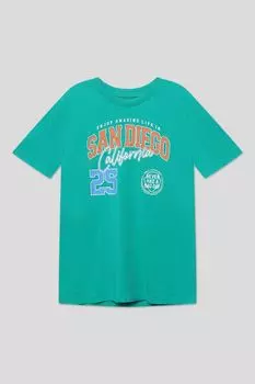 Футболка хлопковая с принтом OVS