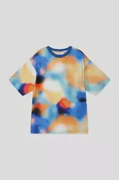 Футболка хлопковая с принтом OVS