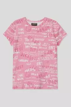 Футболка хлопковая с принтом OVS